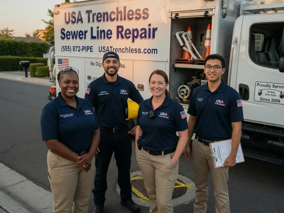 Sewer Line Repair company in Groveland, IL